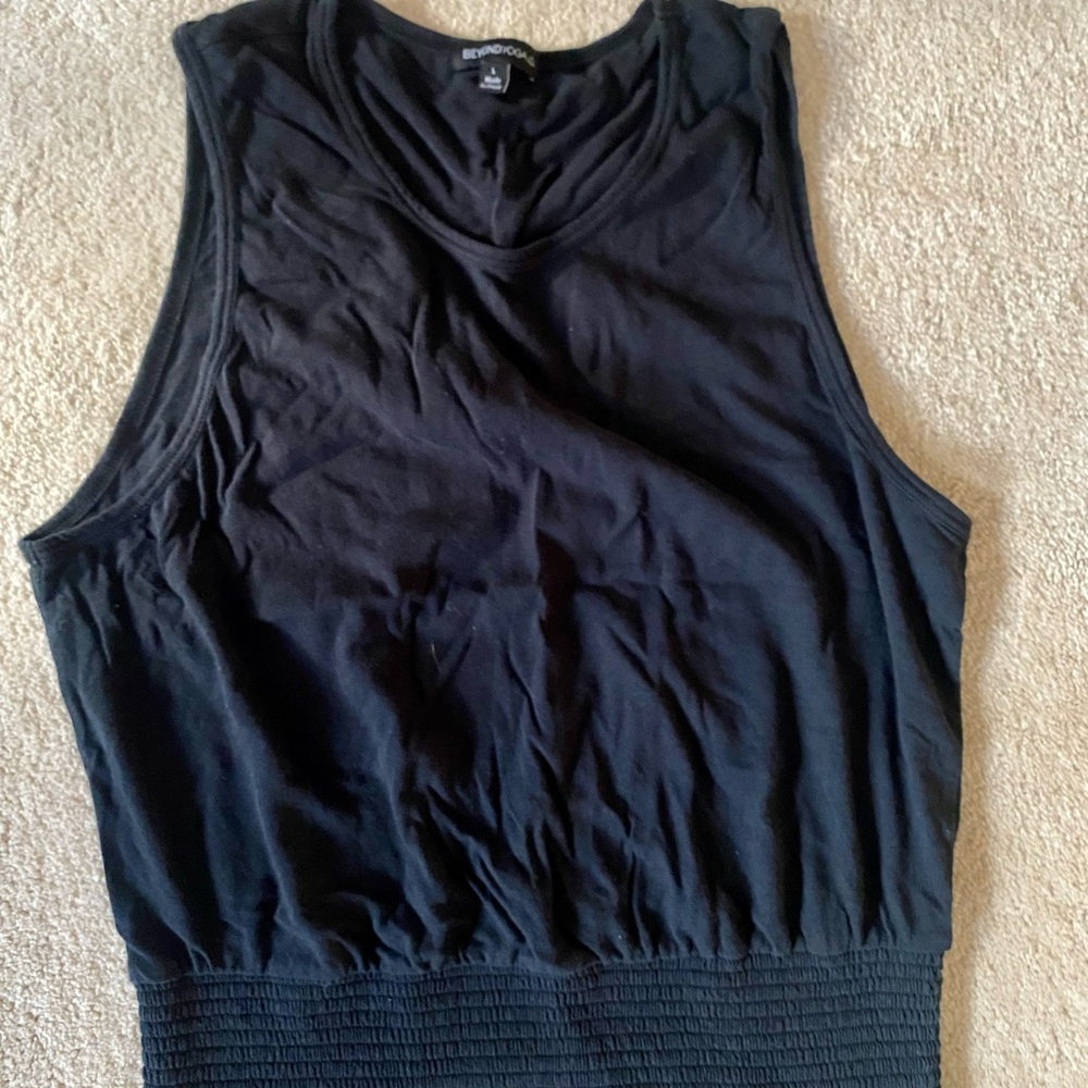 Beyond Yoga Black Tank